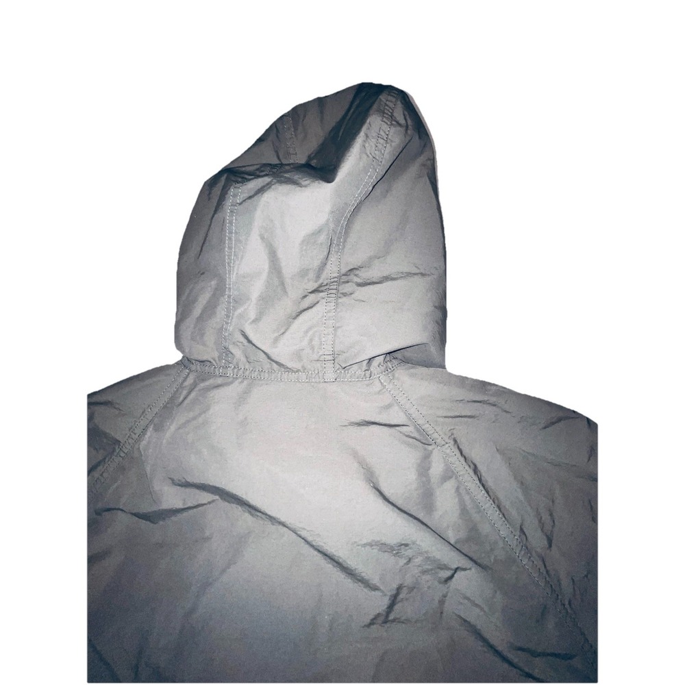 The North Face Women Rainsford Jacket Taupe Green Rain Parka Hooded Med - Picture 15 of 16